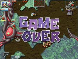 Game Over Screen for Crazy War.