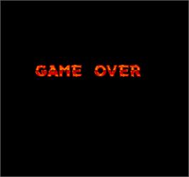 Game Over Screen for Crude Buster.