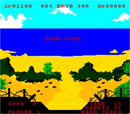 Game Over Screen for D-Day.