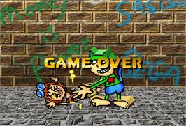 Game Over Screen for DaeJeon! SanJeon SuJeon.
