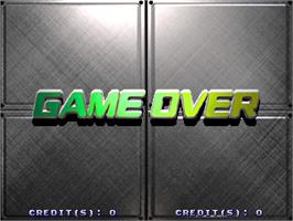Game Over Screen for Dance Dance Revolution.