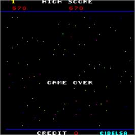 Game Over Screen for Destroyer.