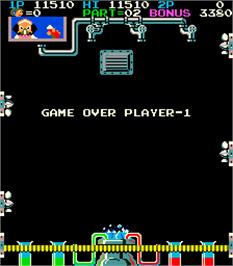 Game Over Screen for Dr. Micro.