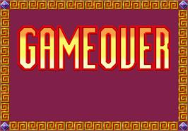 Game Over Screen for Dragon Ball Z V.R.V.S..
