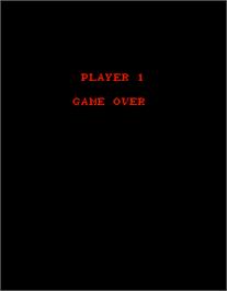 Game Over Screen for Dragon Spirit.
