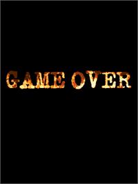 Game Over Screen for ESP Ra.De..