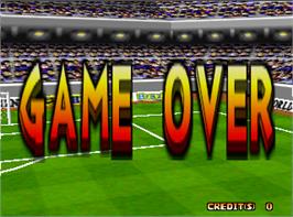 Game Over Screen for Eleven Beat.