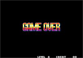 Game Over Screen for Fatal Fury 2 / Garou Densetsu 2 - arata-naru tatakai.