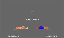 Game Over Screen for Grudge Match.