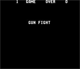Game Over Screen for Gun Fight.
