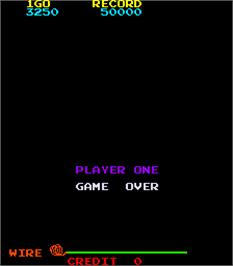 Game Over Screen for Hot Shocker.