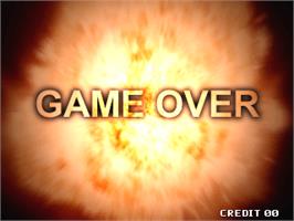 Game Over Screen for Iron Fortress.
