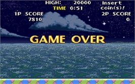 Game Over Screen for J. J. Squawkers.