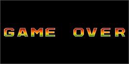 Game Over Screen for Lord of Gun.