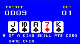 Game Over Screen for Mainline Double Joker Poker.