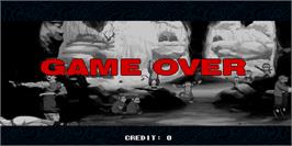 Game Over Screen for Martial Masters.