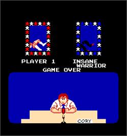 Game Over Screen for Mat Mania.