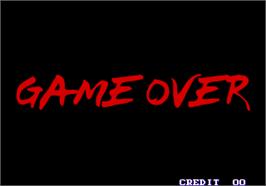 Game Over Screen for Matrimelee / Shin Gouketsuji Ichizoku Toukon.