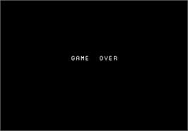Game Over Screen for Metal Black.