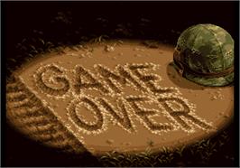 Game Over Screen for Metal Slug 4.