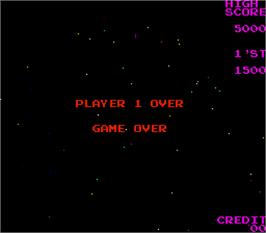 Game Over Screen for Moon Shuttle.