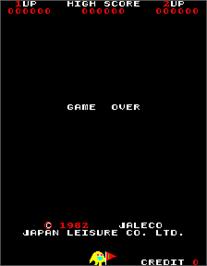 Game Over Screen for Naughty Boy.