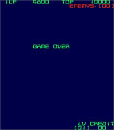 Game Over Screen for Net Wars.