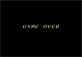 Game Over Screen for P-47 Aces.