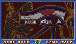 Game Over Screen for Pang! 3.