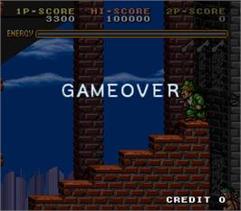 Game Over Screen for Phantasm.