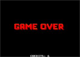 Game Over Screen for Pit Fighter.