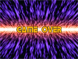Game Over Screen for Plasma Sword.