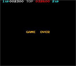 Game Over Screen for Popeye.