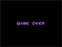 Game Over Screen for Pretty Soldier Sailor Moon.