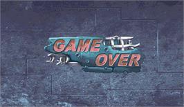 Game Over Screen for Progear.