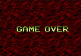 Game Over Screen for Puckman Pockimon.