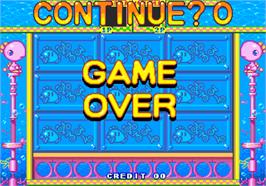 Game Over Screen for Pururun.