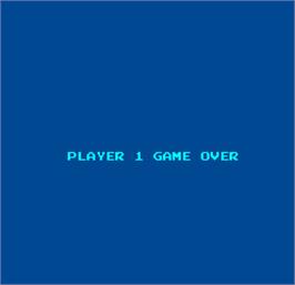 Game Over Screen for Radar Zone.