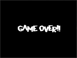 Game Over Screen for Radikal Bikers.
