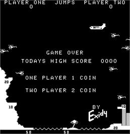 Game Over Screen for Rip Cord.
