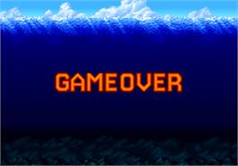 Game Over Screen for SD Gundam Psycho Salamander no Kyoui.