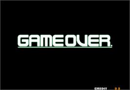 Game Over Screen for SNK vs. Capcom - SVC Chaos Super Plus.