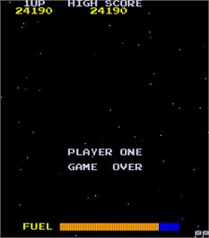 Game Over Screen for Scramble.