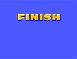 Game Over Screen for Sega Water Ski.