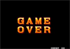 Game Over Screen for Sengoku 2 / Sengoku Denshou 2.