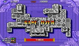 Game Over Screen for Shanghai III.