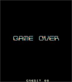 Game Over Screen for Sky Adventure.