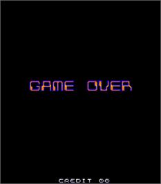 Game Over Screen for Sky Soldiers.