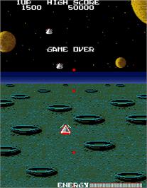 Game Over Screen for Son of Phoenix.
