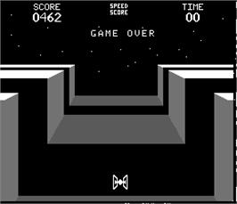 Game Over Screen for Space Encounters.